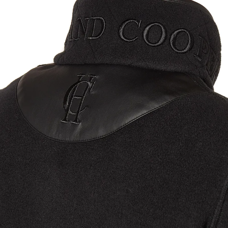 Holland Cooper Country Fleece Quarter Zip - Black-3