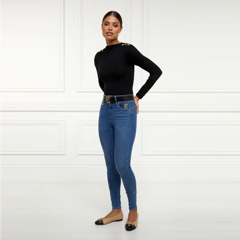 Holland Cooper Jodhpur Jean - Denim-4