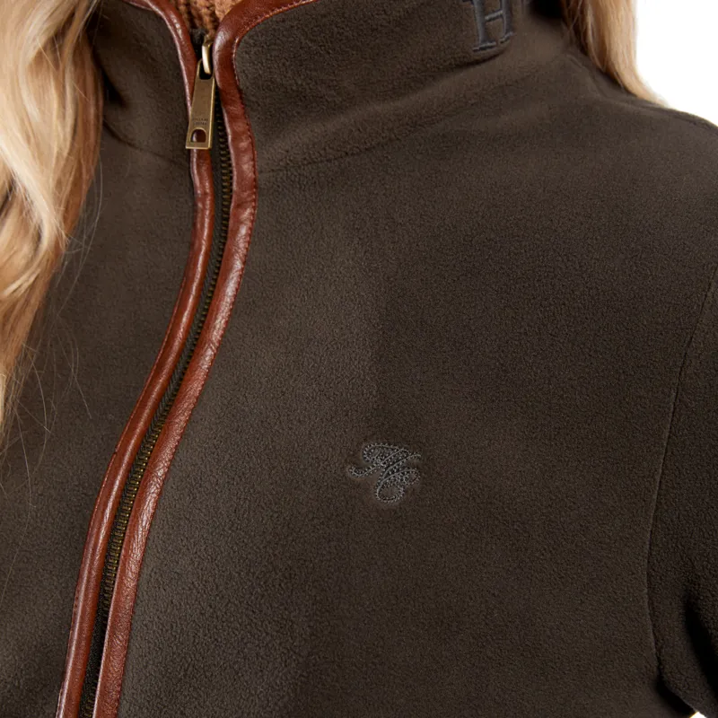 Holland Cooper Longline Fleece - Khaki-3