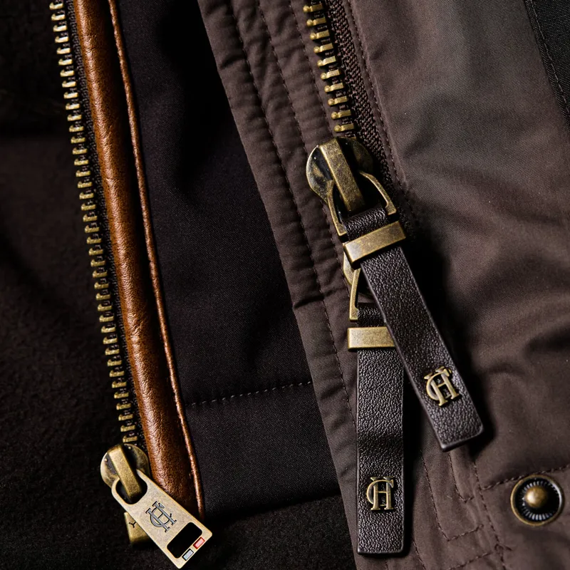 Holland Cooper Stamford Country Coat - Chocolate-1