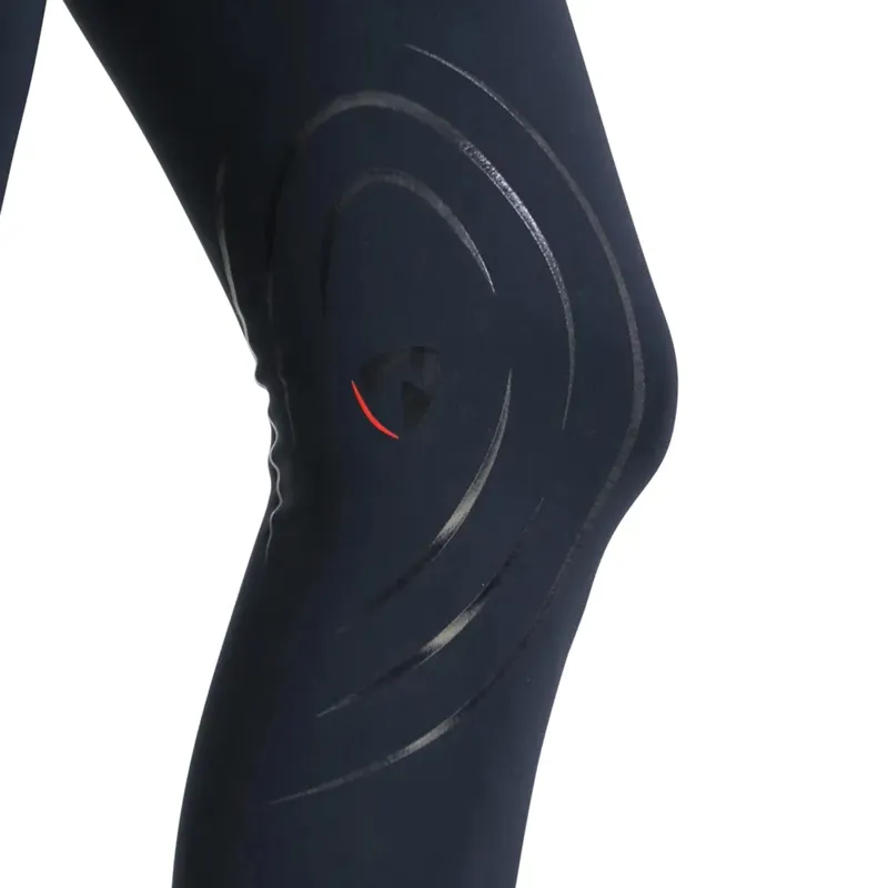 Hy Equestrian Children's Selah Competition Riding Tights - Navy-2