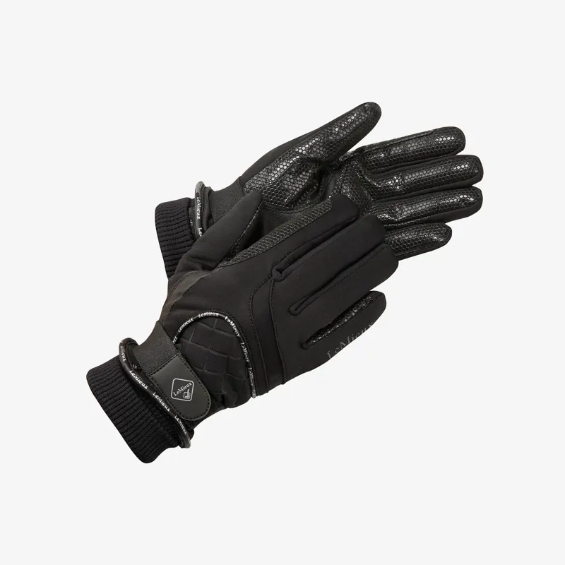 LeMieux Waterproof Lite Gloves - Black