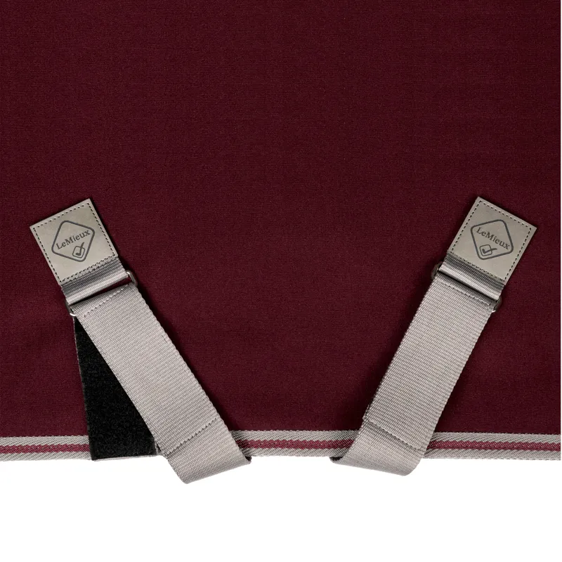 LeMieux Arika Jersey Tek Rug - Burgundy 6ft-4