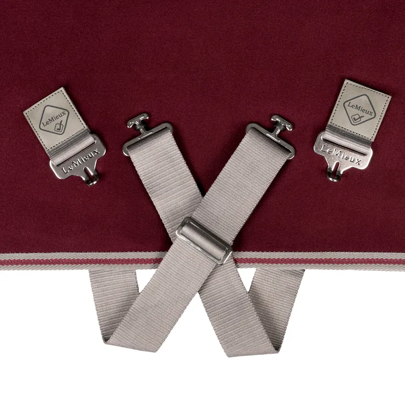 LeMieux Arika Jersey Tek Rug - Burgundy 6ft-3