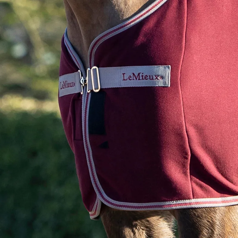 LeMieux Arika Jersey Tek Rug - Burgundy 6ft-2