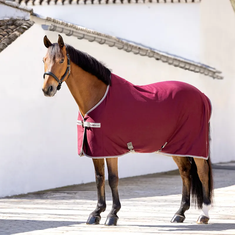 LeMieux Arika Jersey Tek Rug - Burgundy 6ft-5
