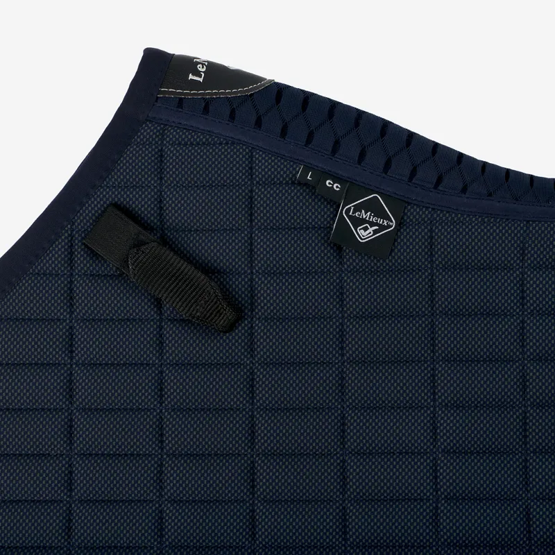 LeMieux 3D Mesh Self-Cool Eurojump Square - Navy-2
