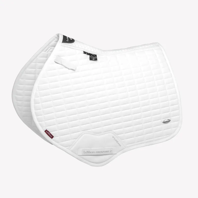 LeMieux 3D Mesh Self-Cool Eurojump Square - White