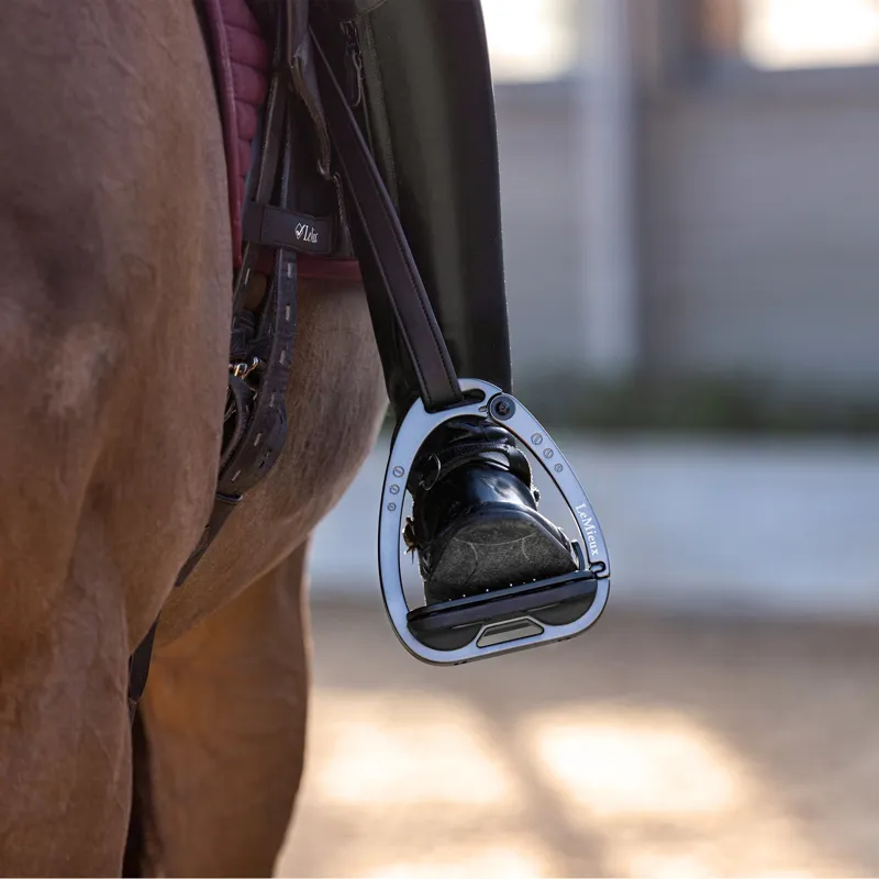 LeMieux Vector Control Stirrups - Carbon-5