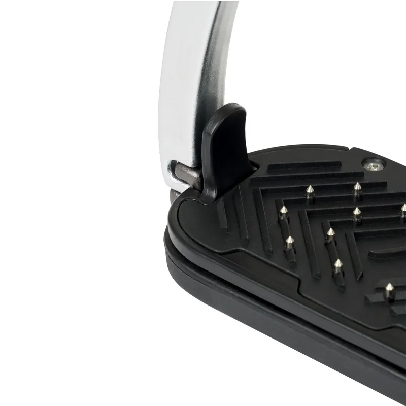 LeMieux Vector Control Stirrups - Carbon/Silver-3