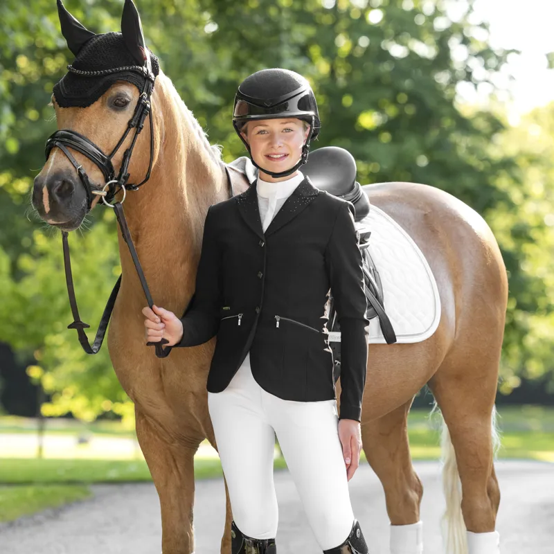 LeMieux Junior Pro Show Jacket -Black-3
