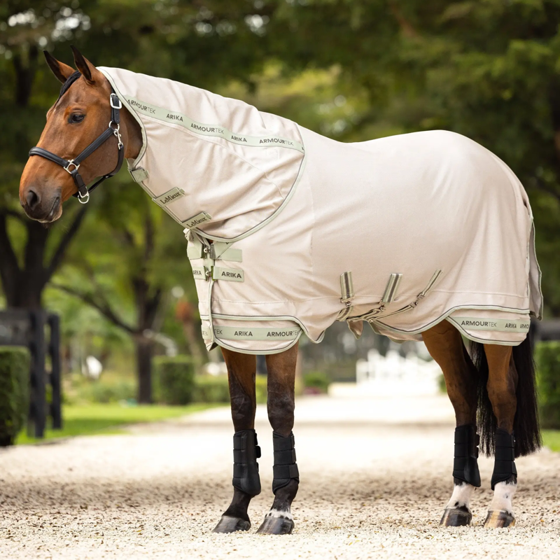 LeMieux Arika Armour-Tek Fly Rug - Stone-1