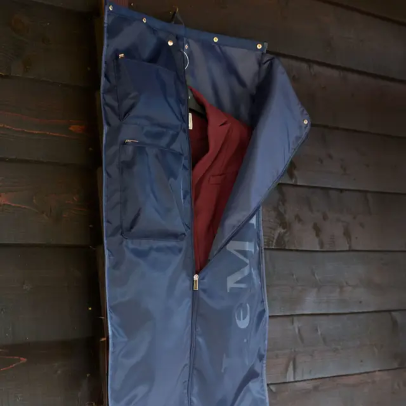 LeMieux Luxe Show Jacket Duffle Bag - Navy-4