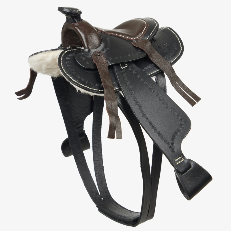LeMieux Toy Pony Western Saddle - Black