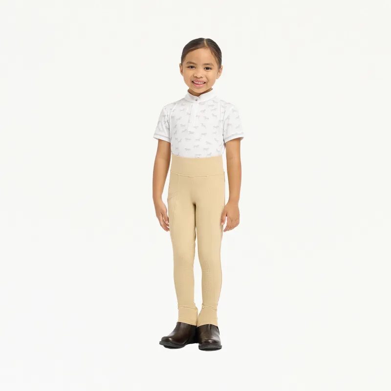 LeMieux Mini Pull On Breeeches - Beige-3