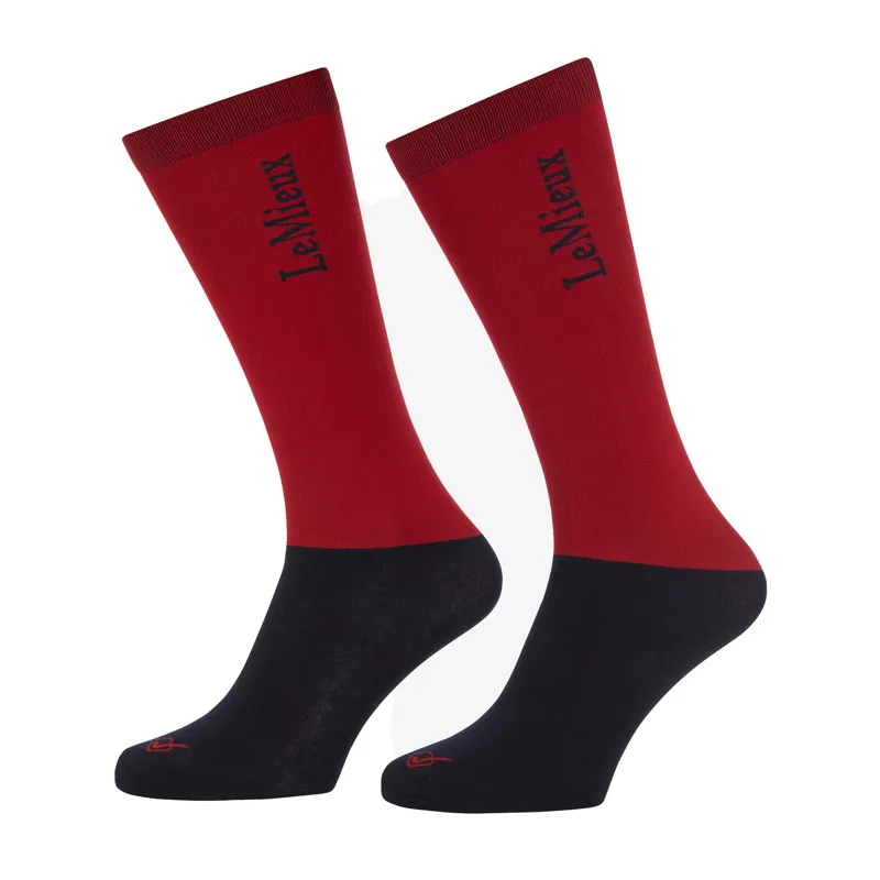LeMieux Competition Socks - Chilli
