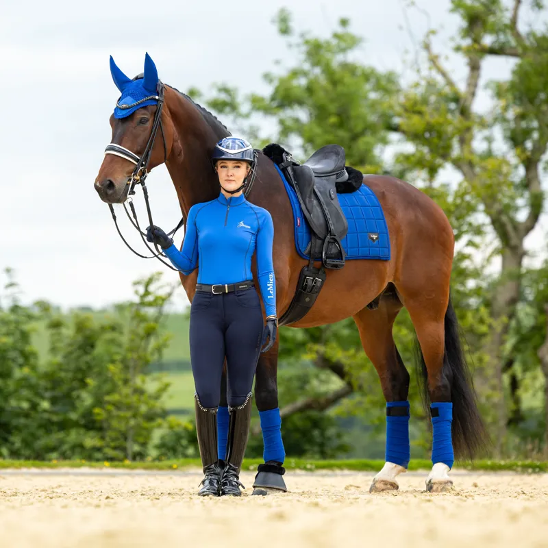 LeMieux Ladies Base Layer - Benetton Blue-3