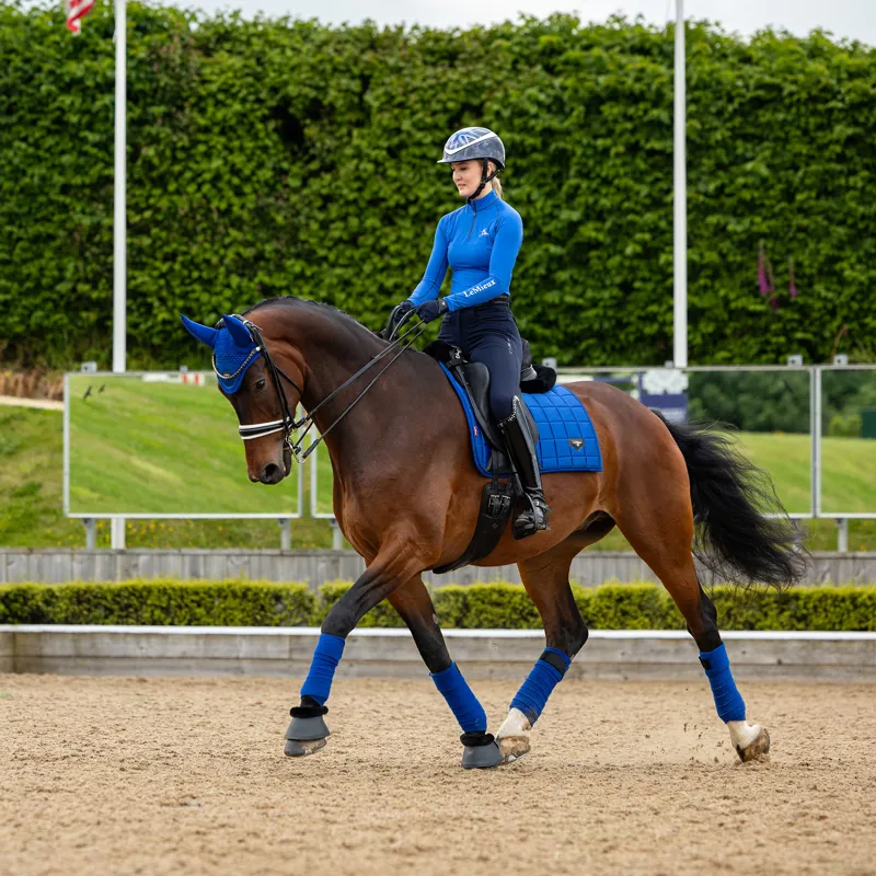 LeMieux Loire Classic Dressage Square - Benetton Blue-3