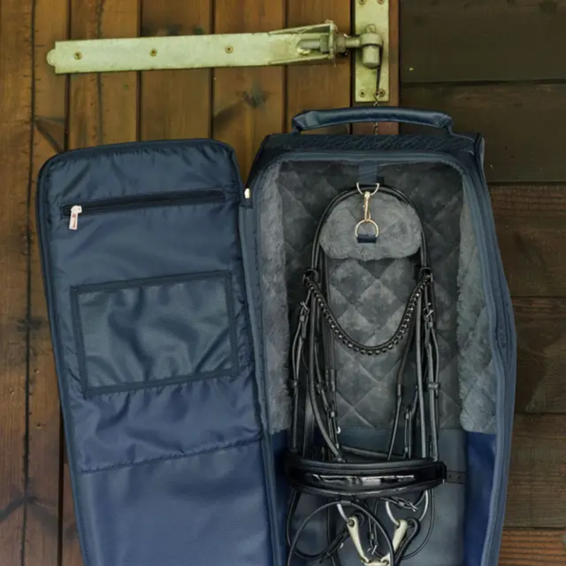 LeMieux Luxe Bridle Bag - Navy-3