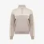 LeMieux Kali Quarter Zip Sweat - Ash/Stone