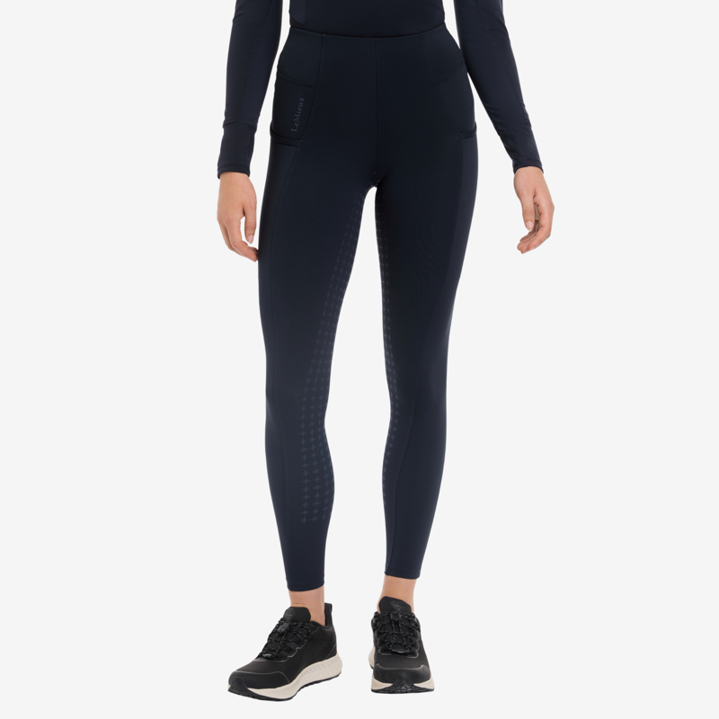 LeMieux Ladies Naomi Pull On Breech - Navy-3
