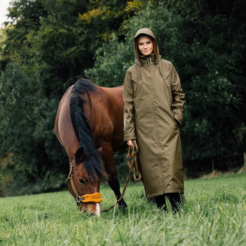 LeMieux Young Rider All Elements Coat - Alpine-4