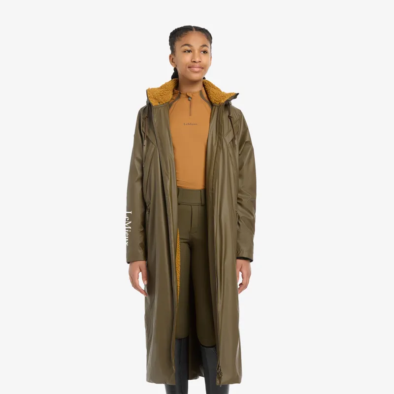 LeMieux Young Rider All Elements Coat - Alpine-1
