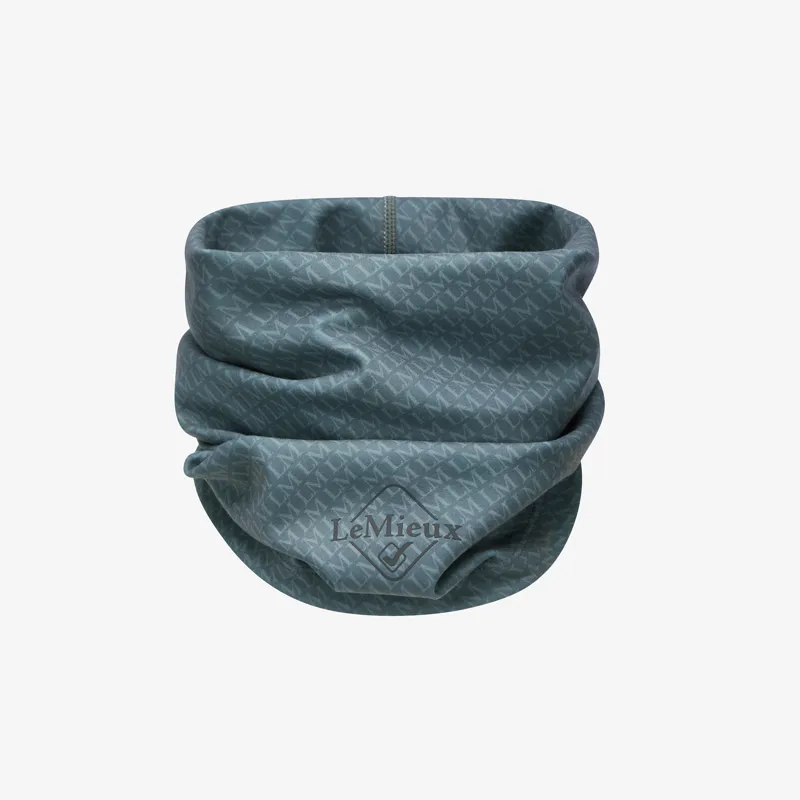 LeMieux Printed Stretch Snood - Petrol