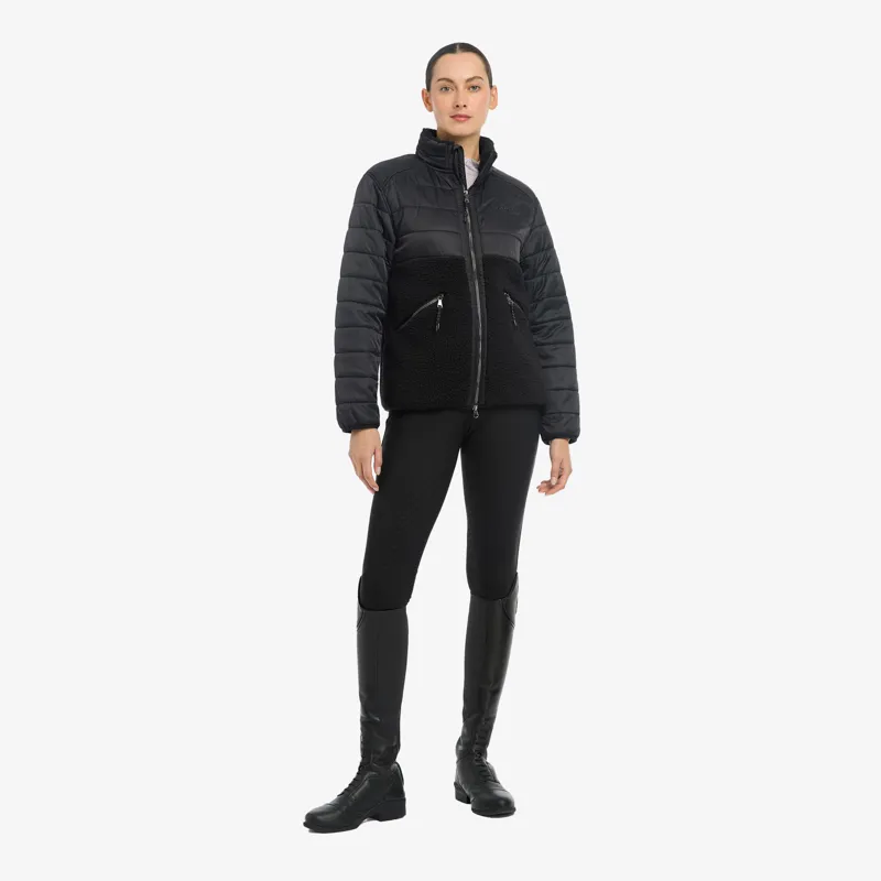 LeMieux Alissa Hybrid Fleece - Black-3