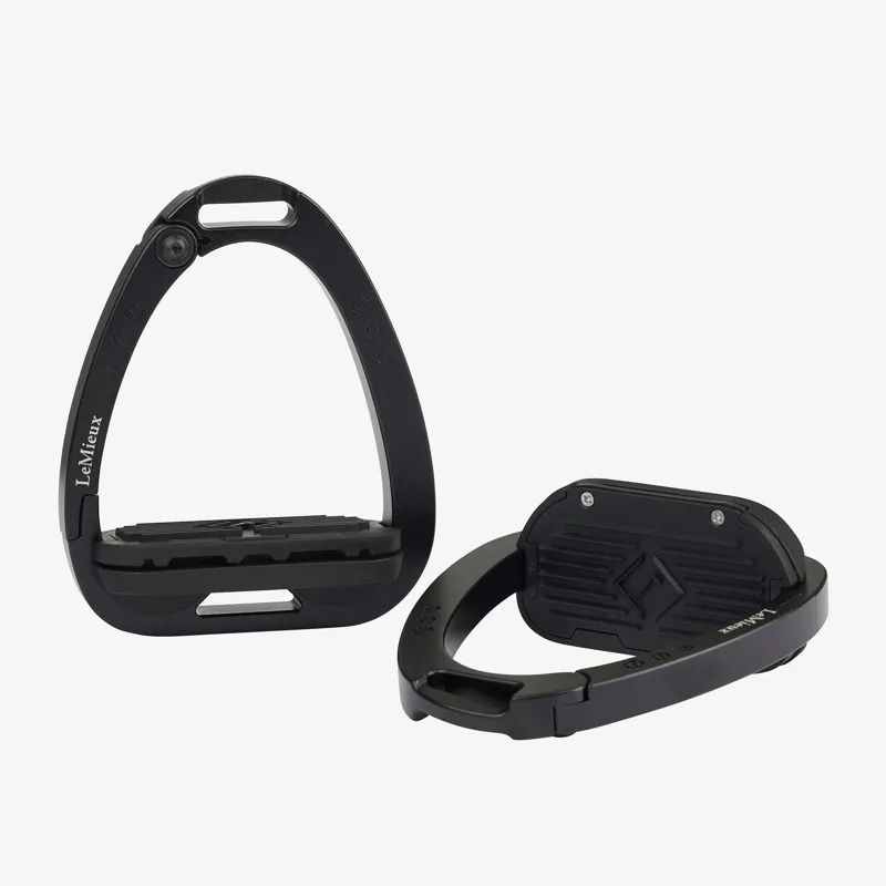 LeMieux Junior Vector Balance Stirrup Irons - Black