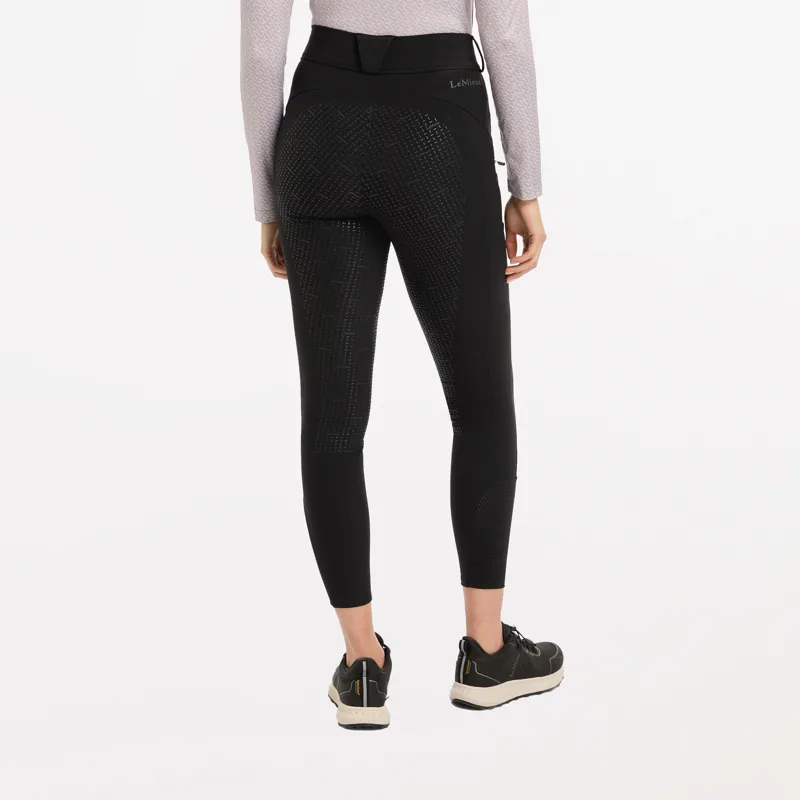 LeMieux Ladies Amy Brushed Breggings - Black-1