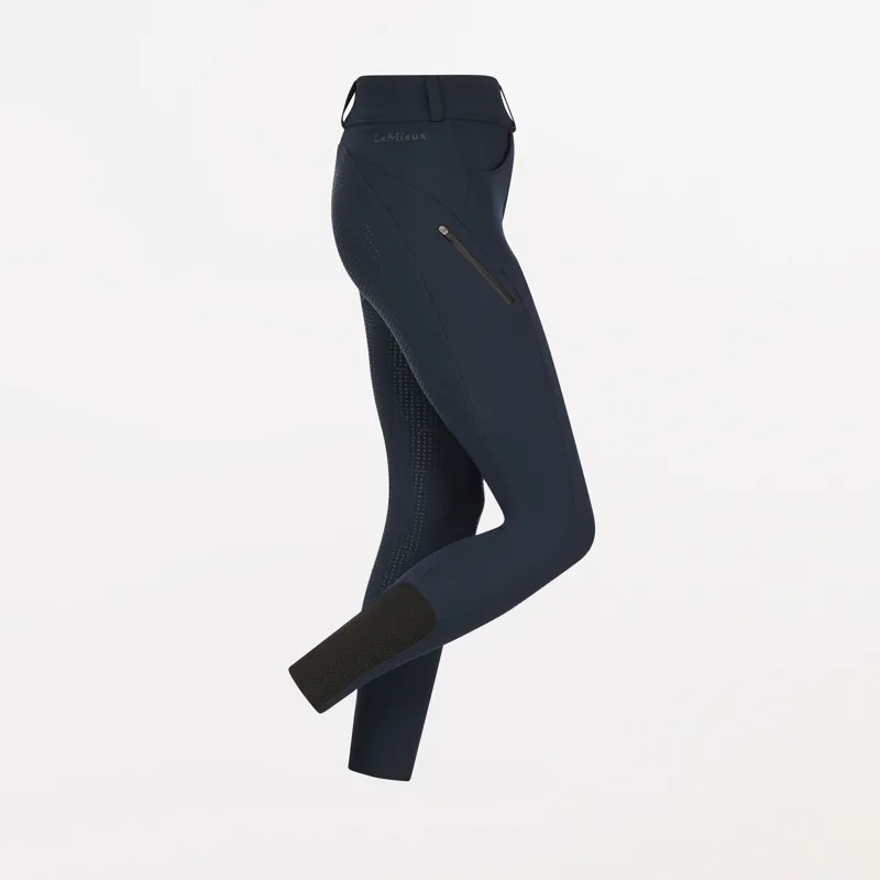 LeMieux Ladies Amy Brushed Breggings - Navy-1