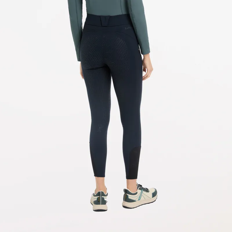LeMieux Ladies Amy Brushed Breggings - Navy-3