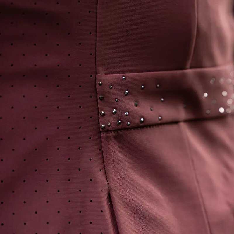 LeMieux Junior Pro Show Jacket -Burgundy-3