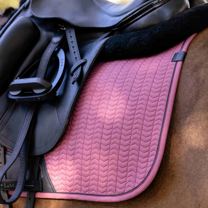 LeMieux Essence Dressage Square - Rosewood-1