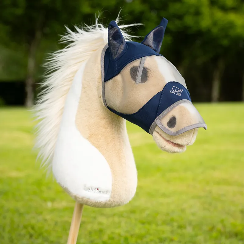 LeMieux Hobby Horse Fly Mask - Navy-1