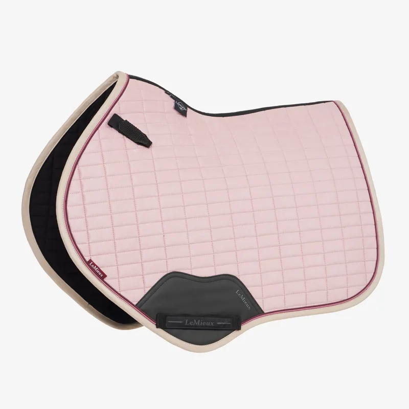 LeMieux Suede Close Contact Square - Blossom