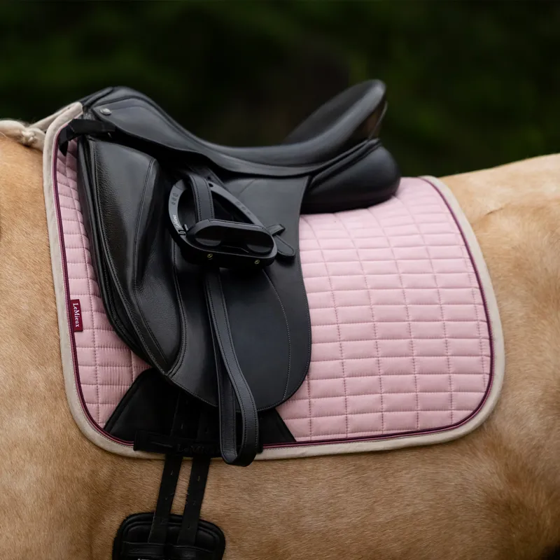 LeMieux Suede Dressage Square - Blossom-2