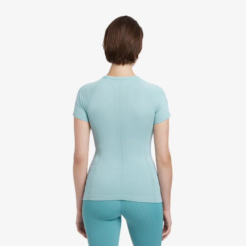 LeMieux Britney Seamless Short Sleeve Top - Aqua-2