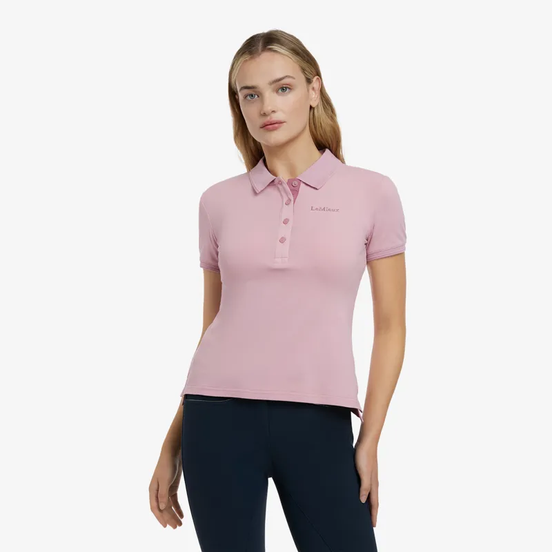 LeMieux Classique Polo Shirt - Blossom-1