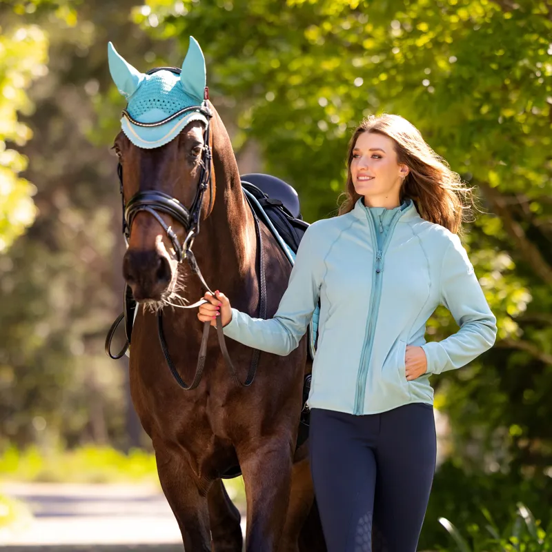 LeMieux Faye Fleece Zip Through - Aqua-5