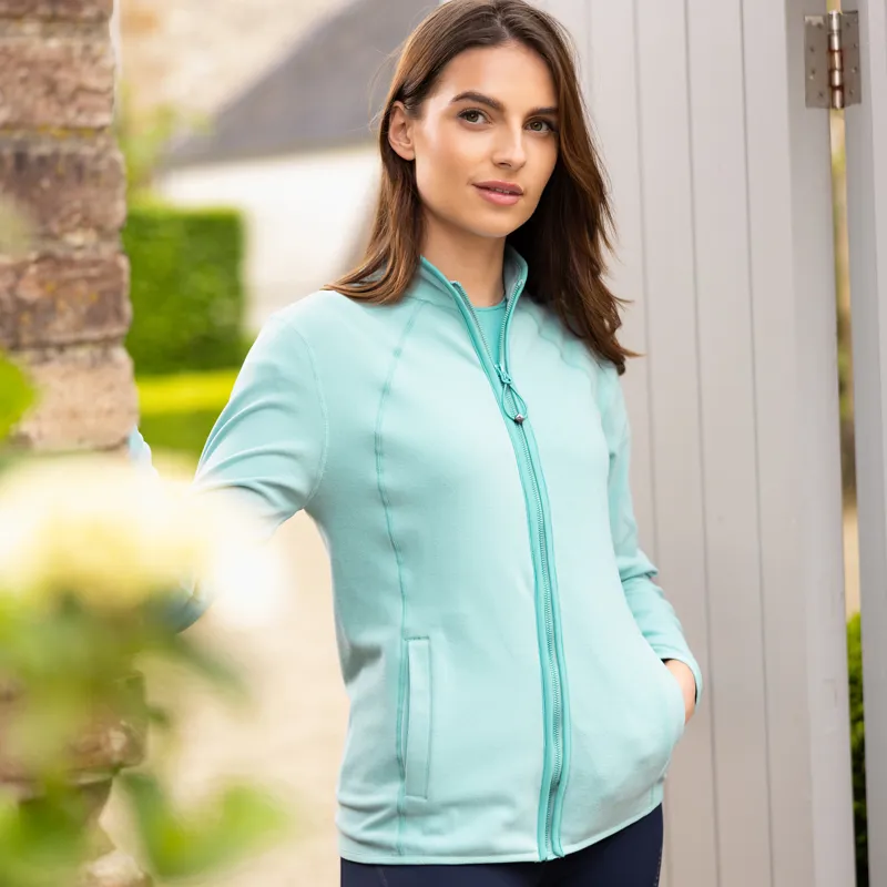 LeMieux Faye Fleece Zip Through - Aqua-4