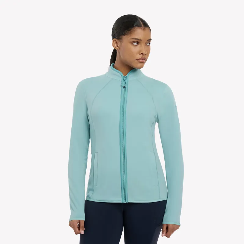 LeMieux Faye Fleece Zip Through - Aqua-1