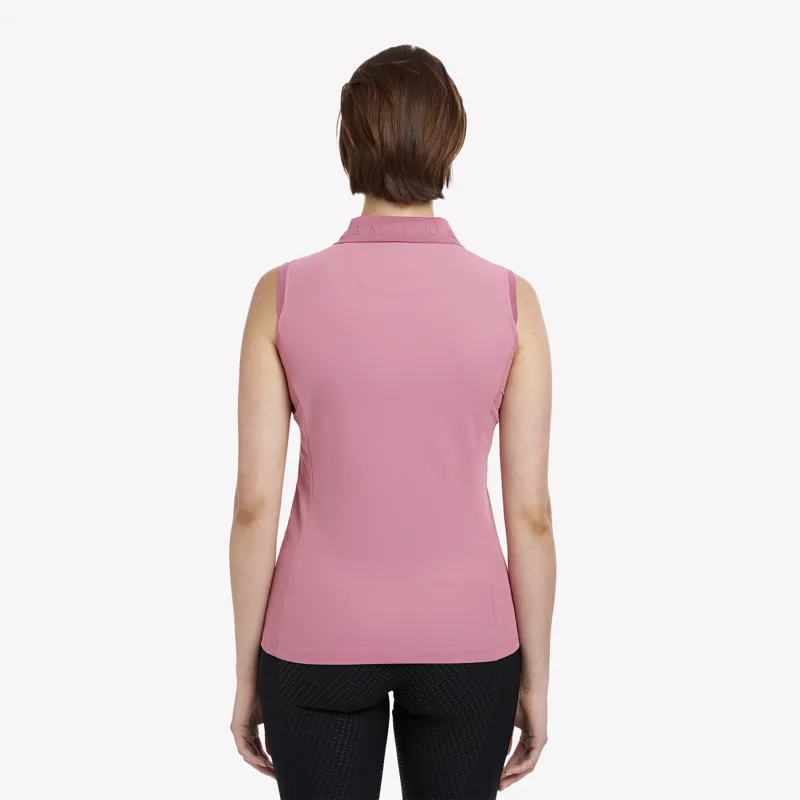 LeMieux Marissa Sleeveless Polo - Peony-2