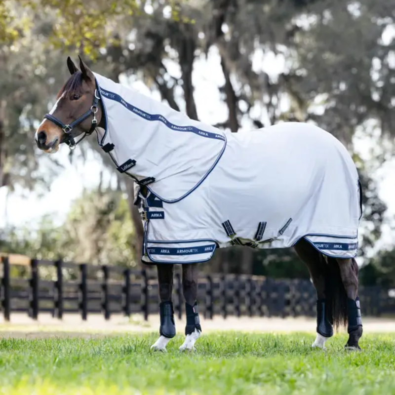 LeMieux Arika Armour-Tek Fly Rug - Grey-1