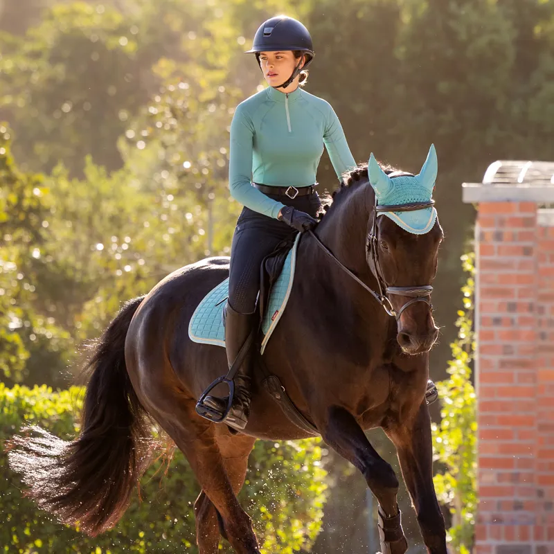 LeMieux Halle Lightweight Base Layer - Lagoon-5