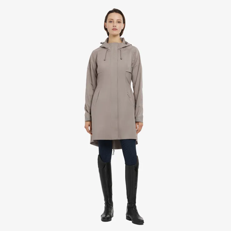 LeMieux Grace Long Rain Jacket - Pecan-3