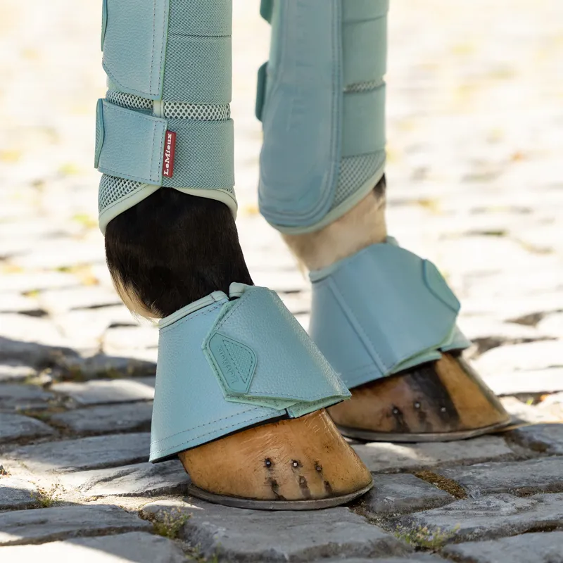 LeMieux Arika Over Reach Boots - Aqua-1