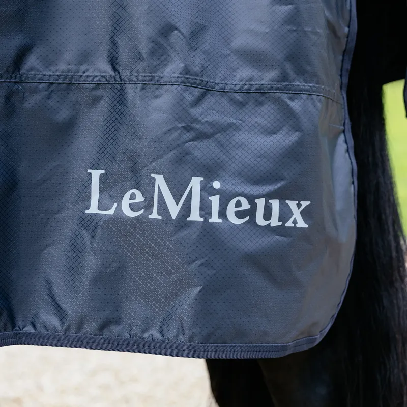 LeMieux Ride On Rain Sheet - Navy-4