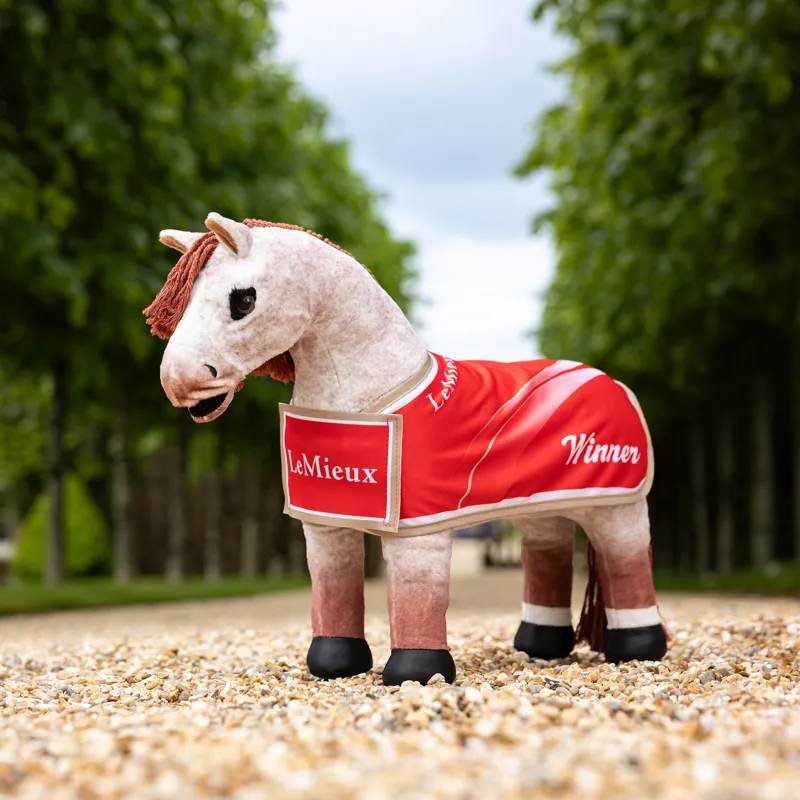 LeMieux Toy Pony Winners Rug - Red-1